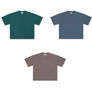 Set of Three 300GSM LudidBlanks XXL Core Tee Shirts